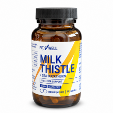 Fitnwell Milk Thistle 60 caps.