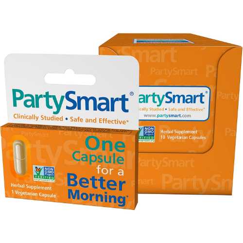 PartySmart, 10 capsules at Whole Foods Market