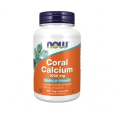 NOW Coral Calcium 1000mg 100 Veg. Capsules