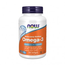 NOW Omega 3 1000mg 100 Soft Gels