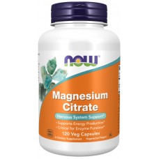 NOW Magnesium Citrate 120 caps.