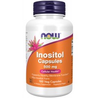 NOW Inositol 500mg 100 caps.