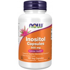 NOW Inositol 500mg 100 caps.