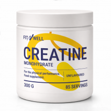 Fitnwell Creatine Monohydrate 300g.