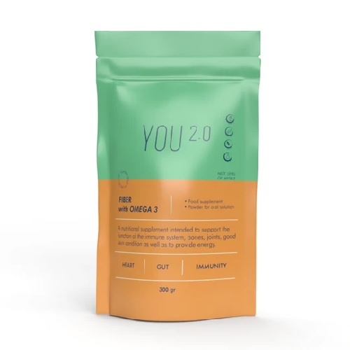 YOU 2.0 Saidulinės Medžiagos su OMEGA 3 300g